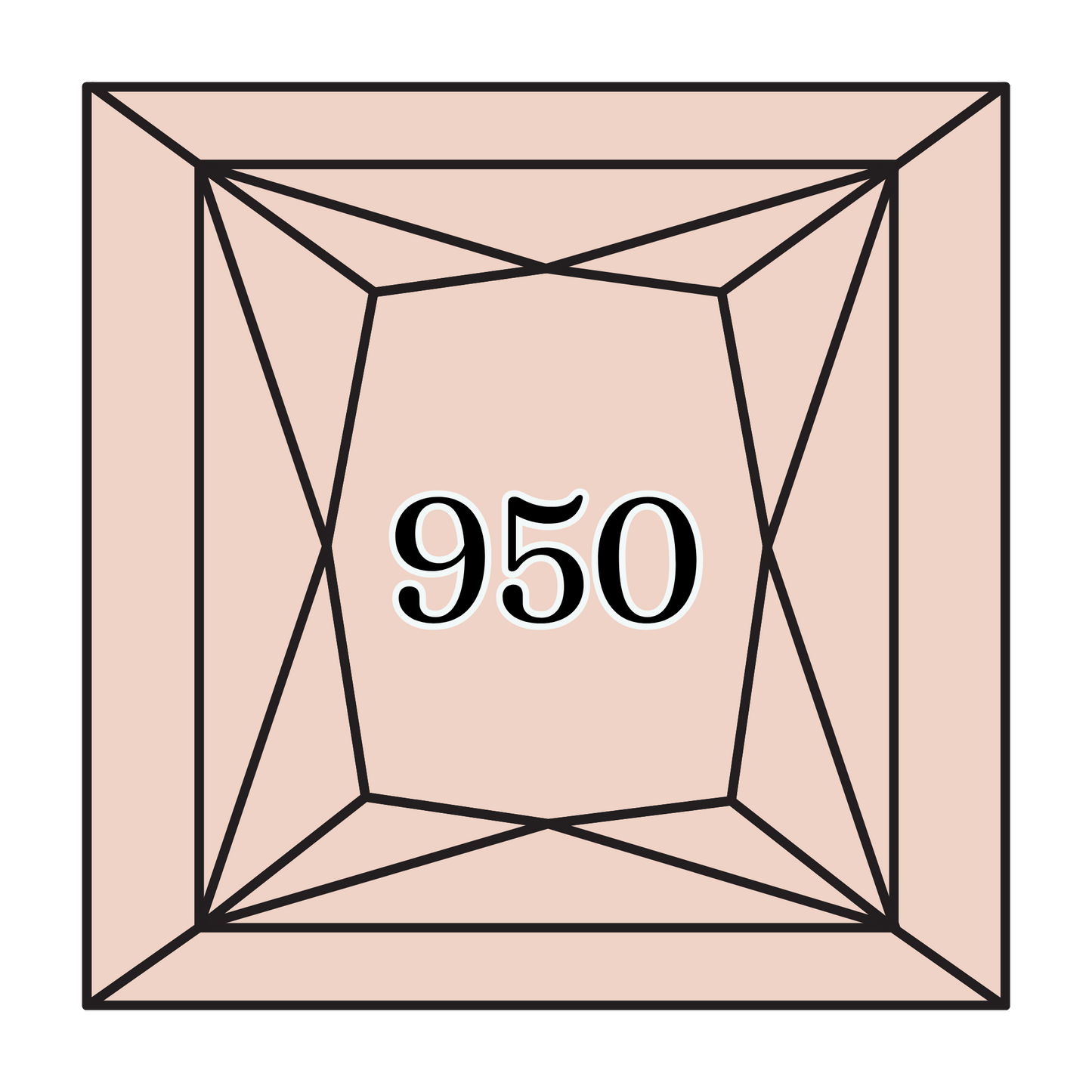 True North Diamond Art Square Diamond Drills 950 -  Light Desert Sand - Square Bulk Diamond Drills