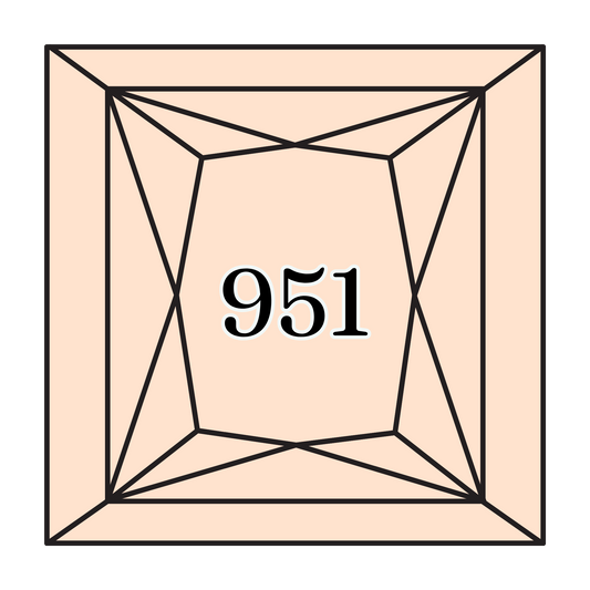 True North Diamond Art Square Diamond Drills 951 - Light Tawny - Square Bulk Diamond Drills