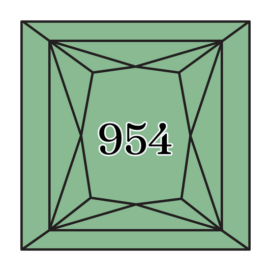 True North Diamond Art Square Diamond Drills 954 - Nile Green - Square Bulk Diamond Drills