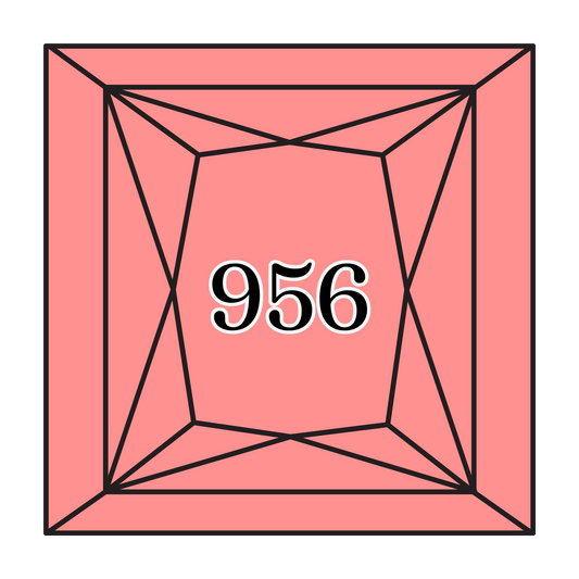 True North Diamond Art Square Diamond Drills 956 - Geranium - Square Bulk Diamond Drills