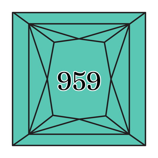 True North Diamond Art Square Diamond Drills 959 - Medium Seagreen - Square Bulk Diamond Drills