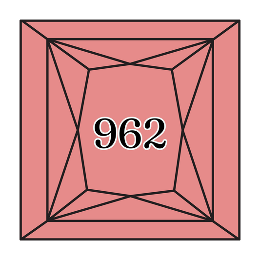 True North Diamond Art Square Diamond Drills 962 -  Medium Dusty Rose - Square Bulk Diamond Drills