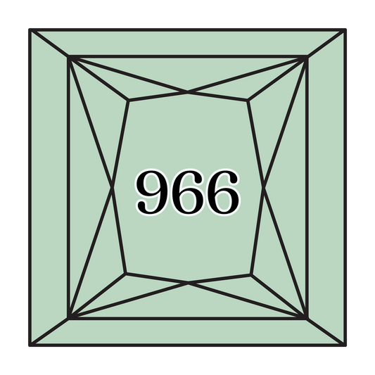 True North Diamond Art Square Diamond Drills 966 - Medium Baby Green - Square Bulk Diamond Drills