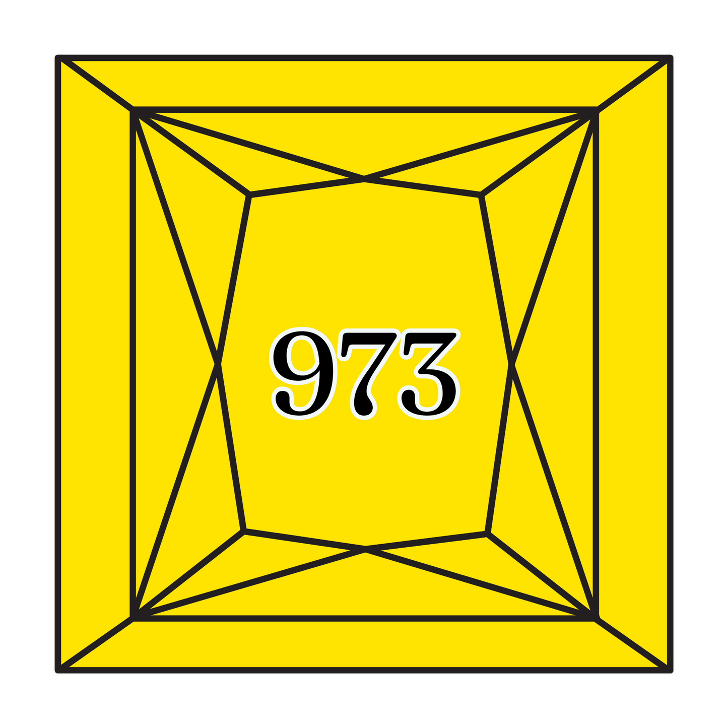 True North Diamond Art Square Diamond Drills 973 - Bright Canary - Square Bulk Diamond Drills