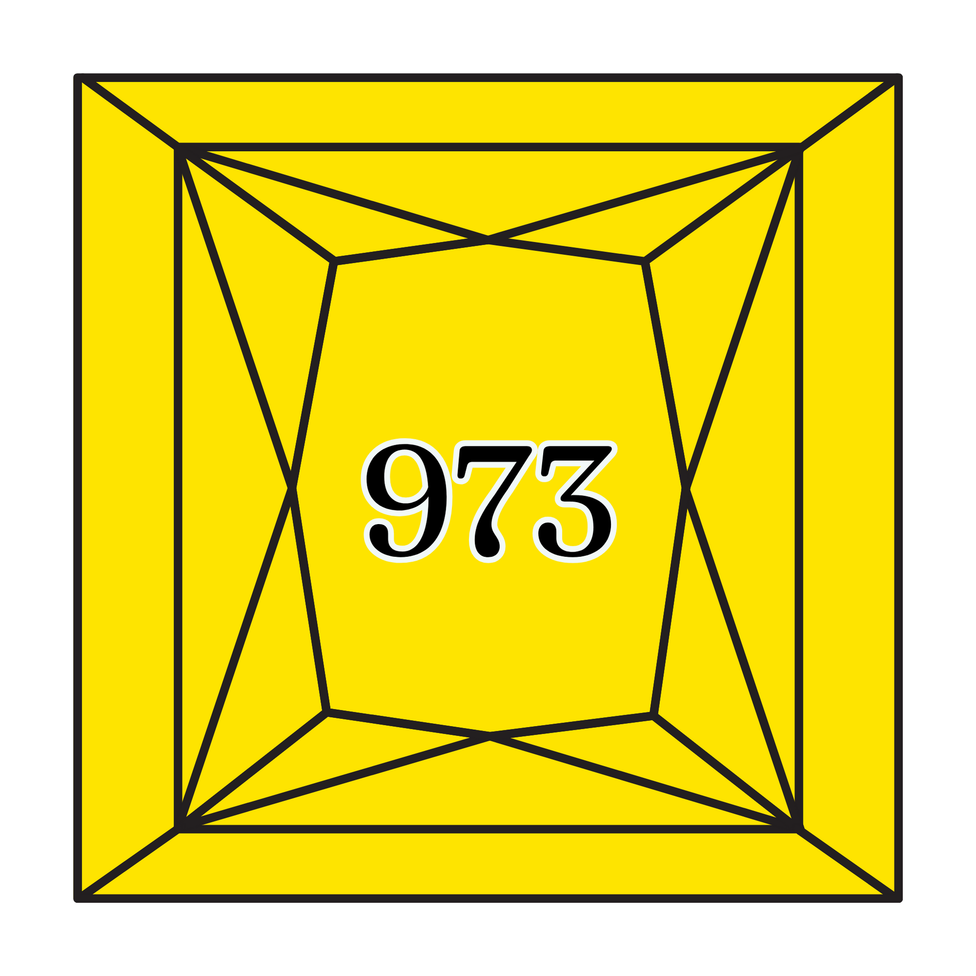 True North Diamond Art Square Diamond Drills 973 - Bright Canary - Square Bulk Diamond Drills