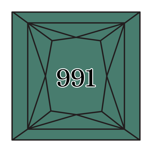 True North Diamond Art Square Diamond Drills 991 - Dark Aquamarine - Square Bulk Diamond Drills