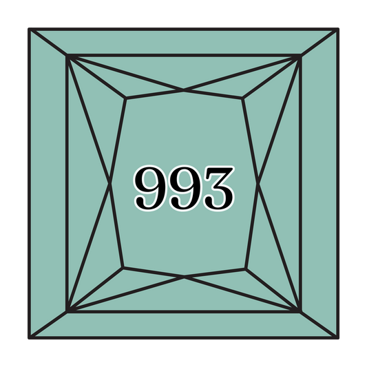 True North Diamond Art Square Diamond Drills 993 - Very Light Aquamarine - Square Bulk Diamond Drills