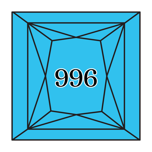 True North Diamond Art Square Diamond Drills 996 - Medium Electric Blue - Square Bulk Diamond Drills